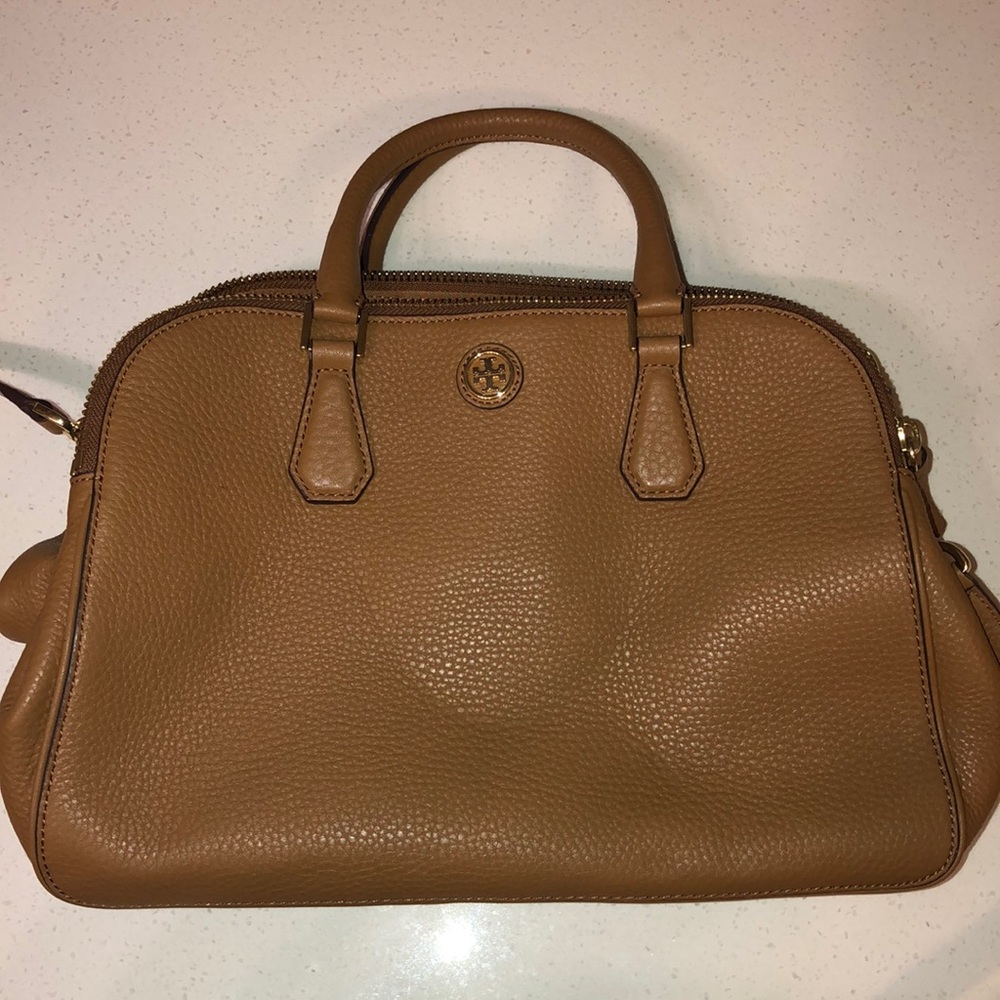 Tory Burch tan purse